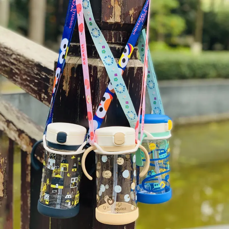 Dụng Cụ Hữu Ích Mang Theo Nước, Dành Cho Trẻ Em, Thích Hợp Đi Chơi, Cầm Tay, Có Dây Đeo Buộc Chai Đồ Uống Nước Khoáng, Tương Thích Với Chai Nước Thông Dụng Và Cốc 1
