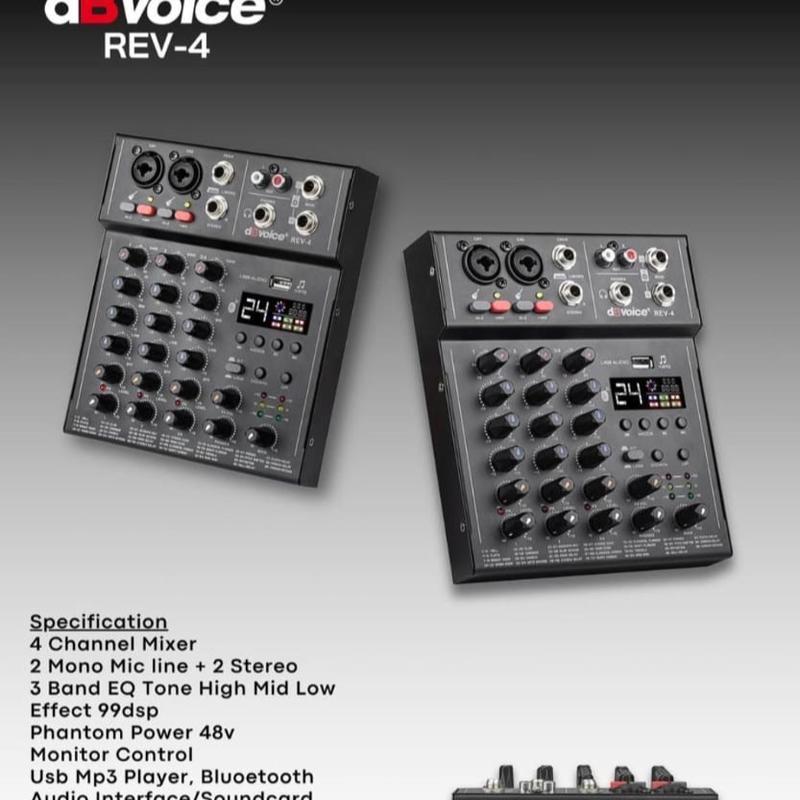 Mixer dBVoice Rev 4 Original 4 Channel dB Voice REV4 0