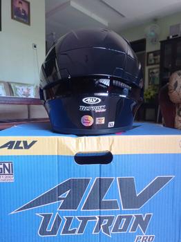 Product Review of Helm ALV ULTRON PRO Solid Original Half Face Untuk Pria dan Wanita Dewasa SNI from _**q 3