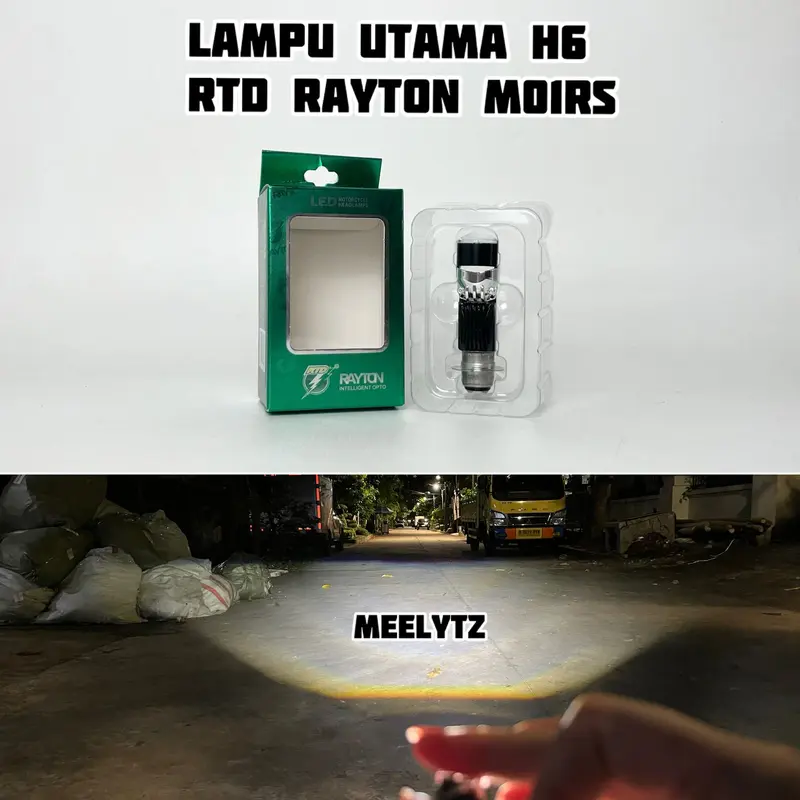 RTD RAYTON M01RS - Lampu Utama H6 LED 0