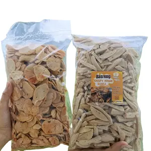 BASRENG KOIN PREMIUM TIPIS RENYAH GURIH PEDAS, ORIGINAL,PEDAS DAUN JERUK ALL VARIAN UKURAN DAN RASA KERUPUK BASRENG Cemilan Keripik