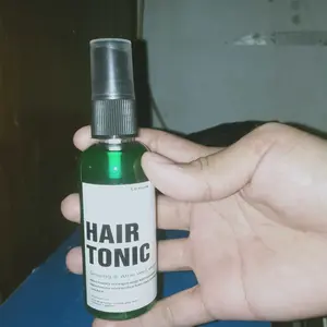 HAIR TONIC Vitamin Rambut Meluruskan Melembabkan Menutrisi Mencegah Kerontokan 60ml dengan Ekstrak Ginseng & Aloe Vera untuk Rambut Sehat Kuat dan Tebal