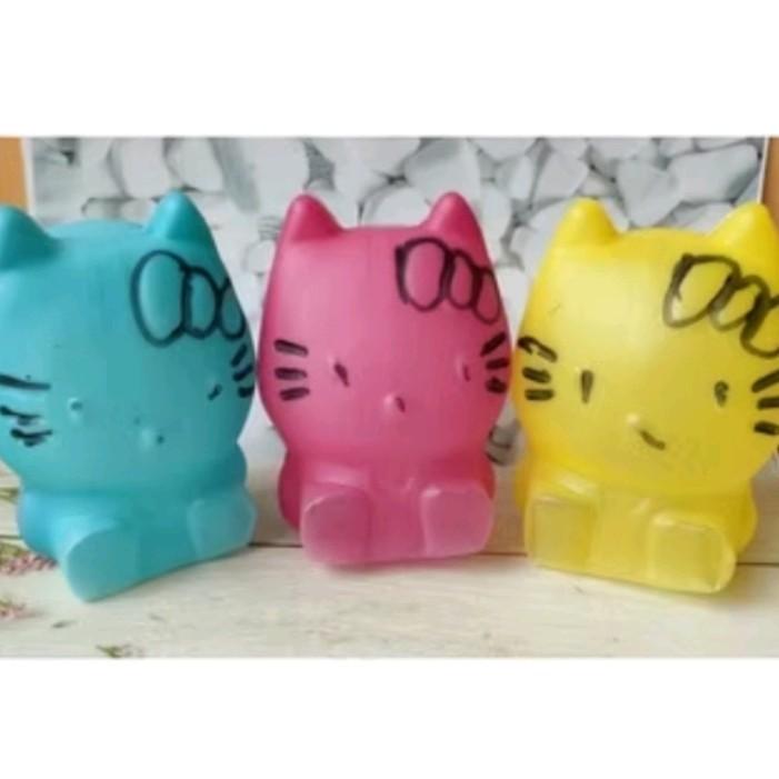 2 pcs Celengan Plastik Karakter Hello Kitty Lucu 0
