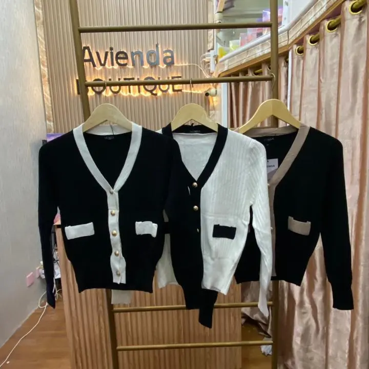 Lumea Fashion Cardigan RIB Saku