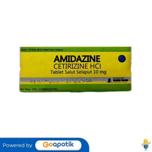 AMIDAZINE 10 MG BOX 100 TABLET