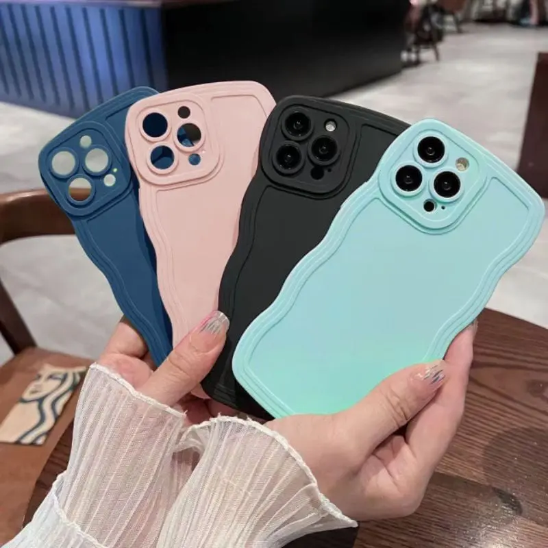 REDMI NOTE 5 PRO/NOTE 5A/NOTE 4/4X/REDMI A1 2022/REDMI 12C/10 4G/10 5G/10A/REDMI 9/9A/9C/9T Case Gelombang Warna VENUS ACC