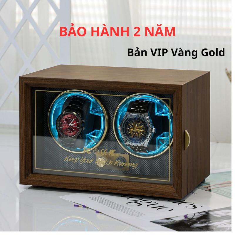 { BẢO HÀNH 2 NĂM } Hộp xoay đồng hồ Hộp lên cót cho đồng hồ cơ mẫu mới