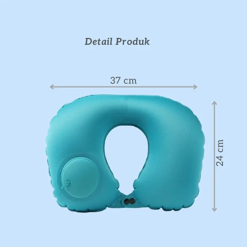 Bantal leher autopompa traveling inflatable travel neck pillow - floatiesclub 8