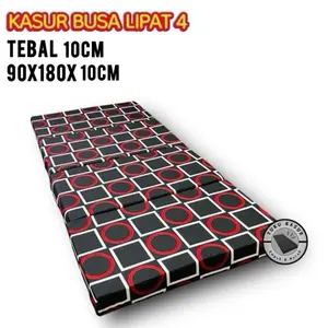 Tuku Kasur - PREMIUM KASUR BUSA LIPAT 4 TEBAL 10cm UK.90x180x10cm