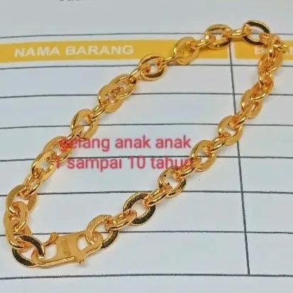 gelang anak bayi nori model ukir motif fashion 0