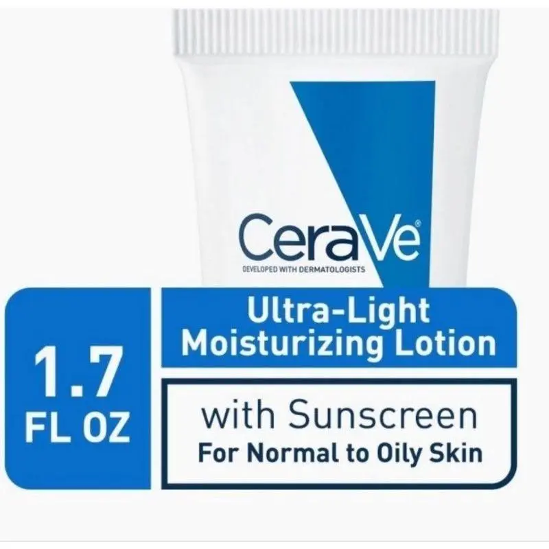 【EXP 2026】 Ceravee Ultra Light Moisturizing Lotion Pelembab Wajah Tabir Surya 4