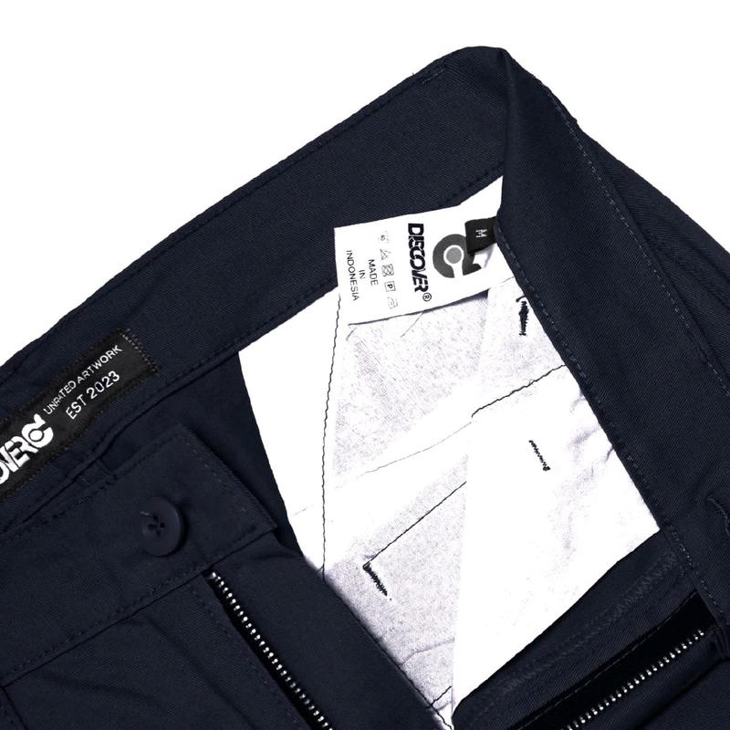 Celana Chinos Pria - Celana Panjang Chinos - Celana Chinos Twill Premium Dewasa Hitam Slimfit Casual 7