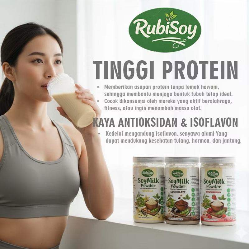 Susu Kedelai Bubuk Murni 100% Alami tanpa gula tinggi protein kemasan 200 gr, 400 gr dan 1 kg Susu Kedelai Bubuk Murni 100% Alami tanpa gula tinggi protein kemasan 200 gr, 400 gr dan 1 kg