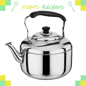 (MK)TEKO STAINLEES STEEL 4.5L/5.5L/6.5L TEKO BUNYI SIUL//KETTLE PELUIT STAINLESS STEEL COOD//ANTI KARAT Tea