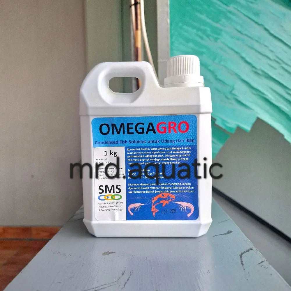 Omegagro fish soluble / protein tambahan ikan dan udang 1kg original