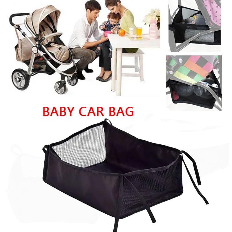 Xe đẩy Cầm tay Túi tổ chức Đứa bé Giỏ treo Giỏ xe đẩy Pram Phụ kiện xe đẩy