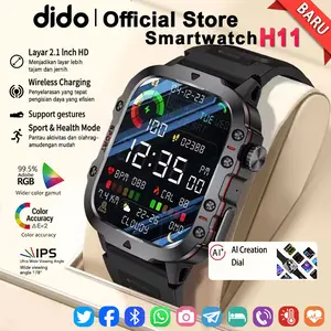 [COD]DiDo Jam Tangan Pintar Olahraga Tahan Air Panggilan Bluetooth Pria 420mAh Pemantauan Kesehatan IP68 Jam Tangan Pintar Pria Tahan Air