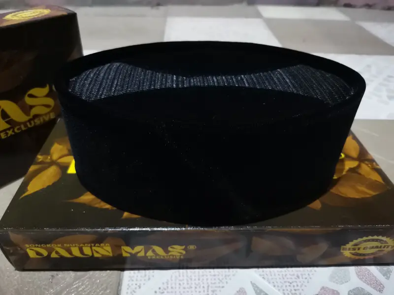 PECI AC BULAN BAHAN SUPER HALUS PREMIUM Muslim Kopiah 2