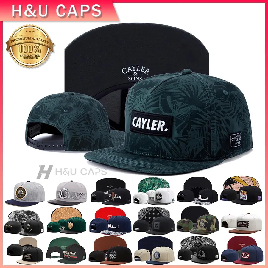Topi cayler dan sons topi Snapback hip hop bordir merek tide untuk pria dan wanita Snapback cap 2PAC topi cowok