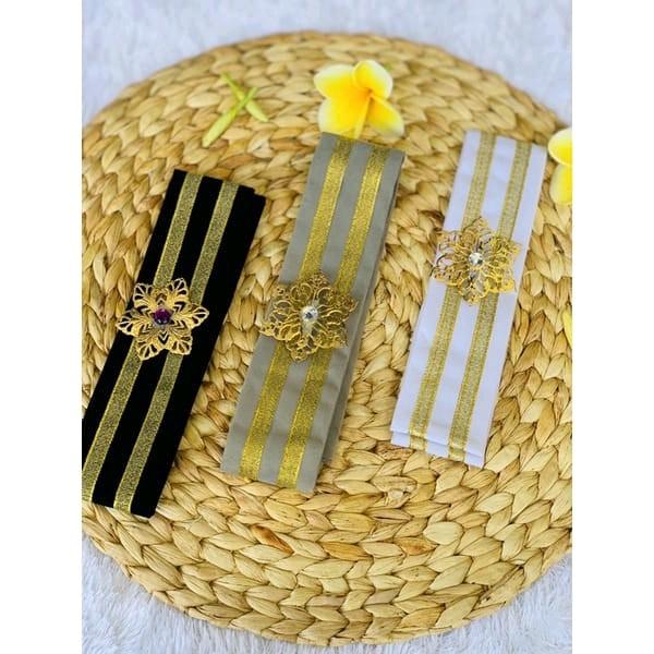 Slendang obi bludru set bros| Slendang free bros Dewasa Anak Selendang 1