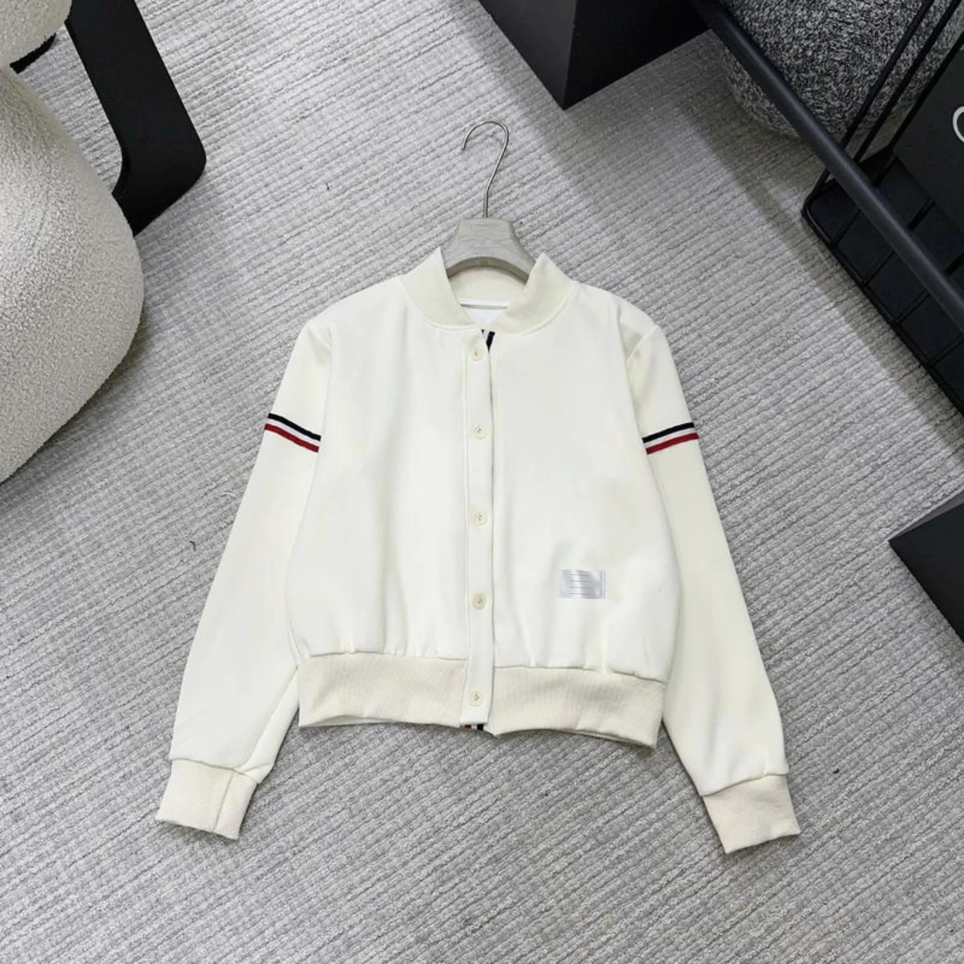 [XẢ KHO - NỈ 2 DA CHUẨN] Áo Khoác Bomber Phối Viền Nổ Đính Cúc ,Áo Khoác Nữ Kẻ Sọc Hottrend  – BY BOOM STORE | BigBuy360 - bigbuy360.vn