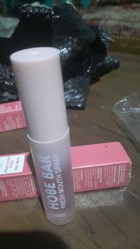 Product Review of HOBE BAR Probiotic Oral Spray - Sugar-Free, Alcohol-Free, and Preservative-Free, Peach Mint Flavor for Fresh Breath (20 ml) hobe  bar pewangi mulut semprot mouth spray parfum  mulut Liquid from h**🤩 2