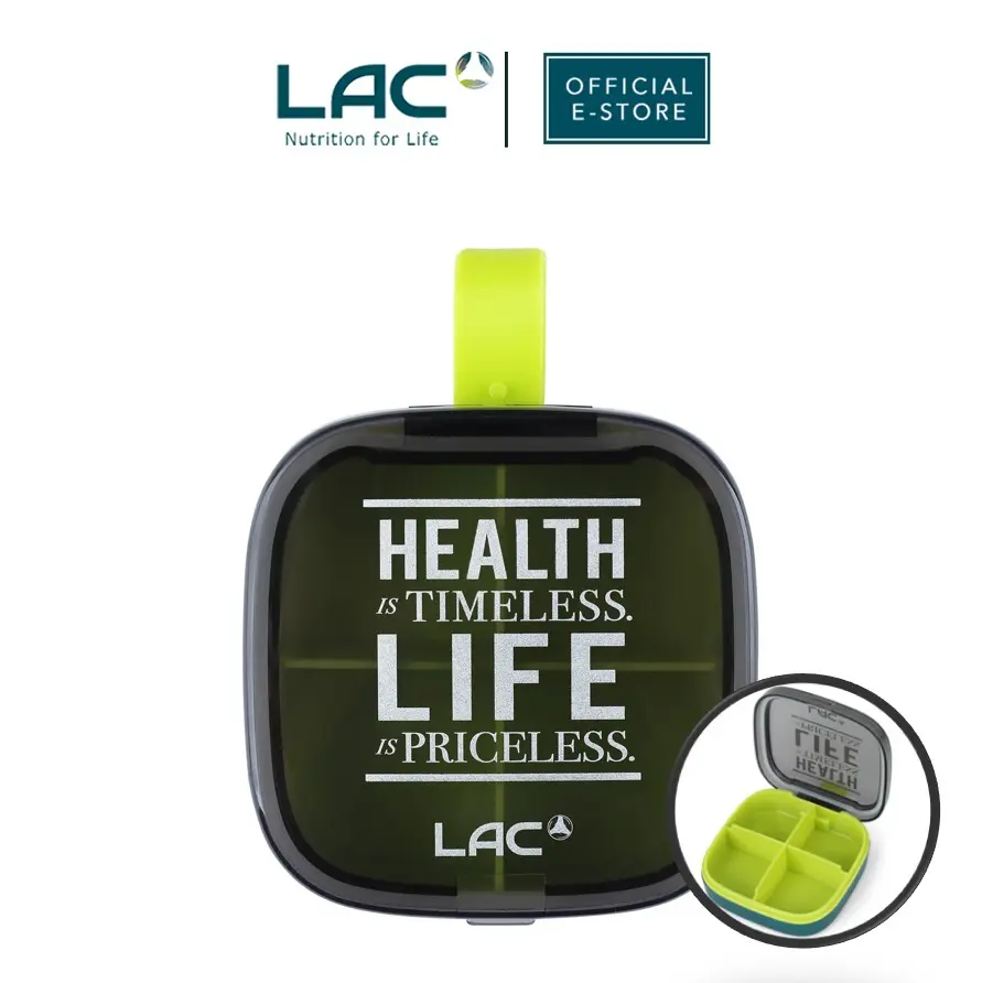 LAC Duo Coloured Pillbox - Healthcare Accessories