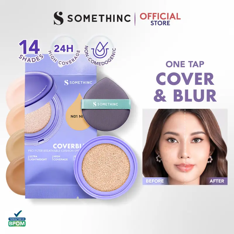 SOMETHINC COVERBLUR Pro Filter Breathable Cushion SPF 40 PA++++ - REFILL 0