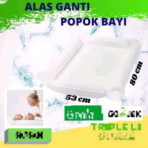 Alas Ganti Popok Putih Isi Angin Sekotsam