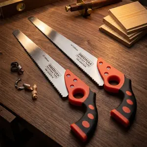 [TERBARU BAYAR COD] Gergaji Kayu Bahan Baja - Hand Compass Saw Teflon 300mm - GERGAJI 14 IN