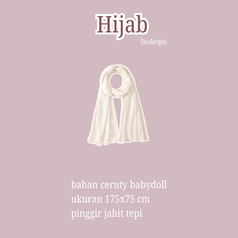 DresyChic One Set Heewon { Blouse + Celana Jeans + Hijab } One Set Wanita Hijab Kekinian Korean Style. 3
