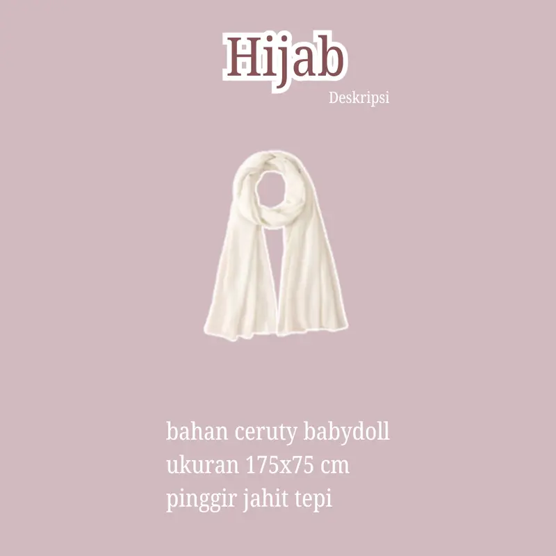 DresyChic One Set Heewon { Blouse + Celana Jeans + Hijab } One Set Wanita Hijab Kekinian Korean Style. 3