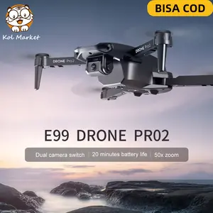 KolMarket YY010 /YY020 drone 4K camera HD vision positioning drone E99Pro drone dengan kamera HD WiFi camera drone