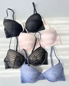 Bra Wanita Kawat Busa Tipis C&A Cup 3/4 Full Renda Pakaian Dalam / Underwear CA023