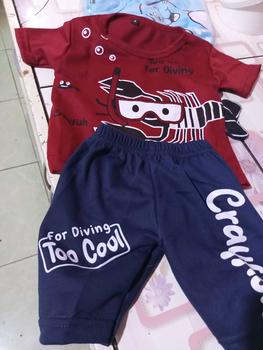 Product Review of PAKET HEMAT 3 STEL / setelan anak cowok 1-4 tahun / setelan baju anak laki laki / kaos baju anak laki from S**h F**i 2