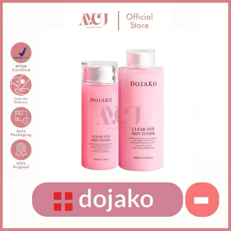 [READY SIAP KIRIM] TONER DOJAKO MENGECILKAN PORI PORI IMPORT BPOM ORIGINAL 100% 0