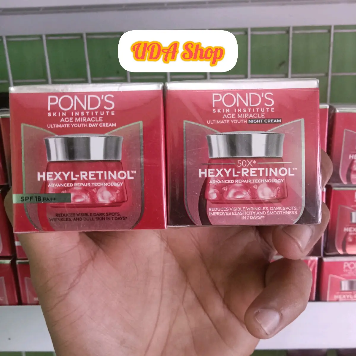 Pond's age MIRACLE Day Cream & Night Cream 10gr
