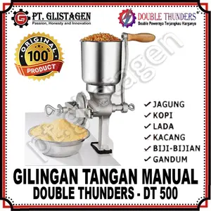 Double Thunders DT500 Gilingan Kopi Jagung Lada Kacang Manual Serbaguna
