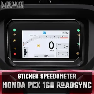STICKER ANTIGORES SPEEDOMETER MOTOR HONDA PCX 160 ROADSYNC STICKER MURAH BANGET