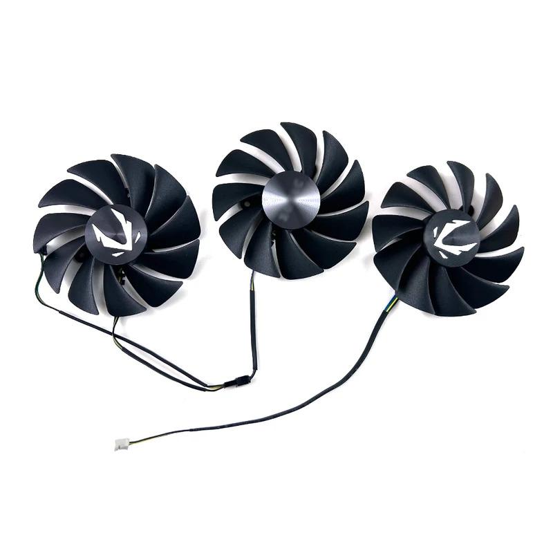 Quạt làm mát mới 90 mm, 4 pin , dành cho RTX 3080/3090; tương thích với ZOTAC…