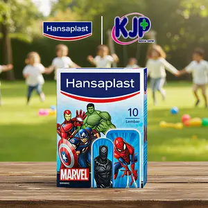 Hansaplast Kids Marvel Avengers Plester Luka Anak | Isi 10 Lembar (10’s)