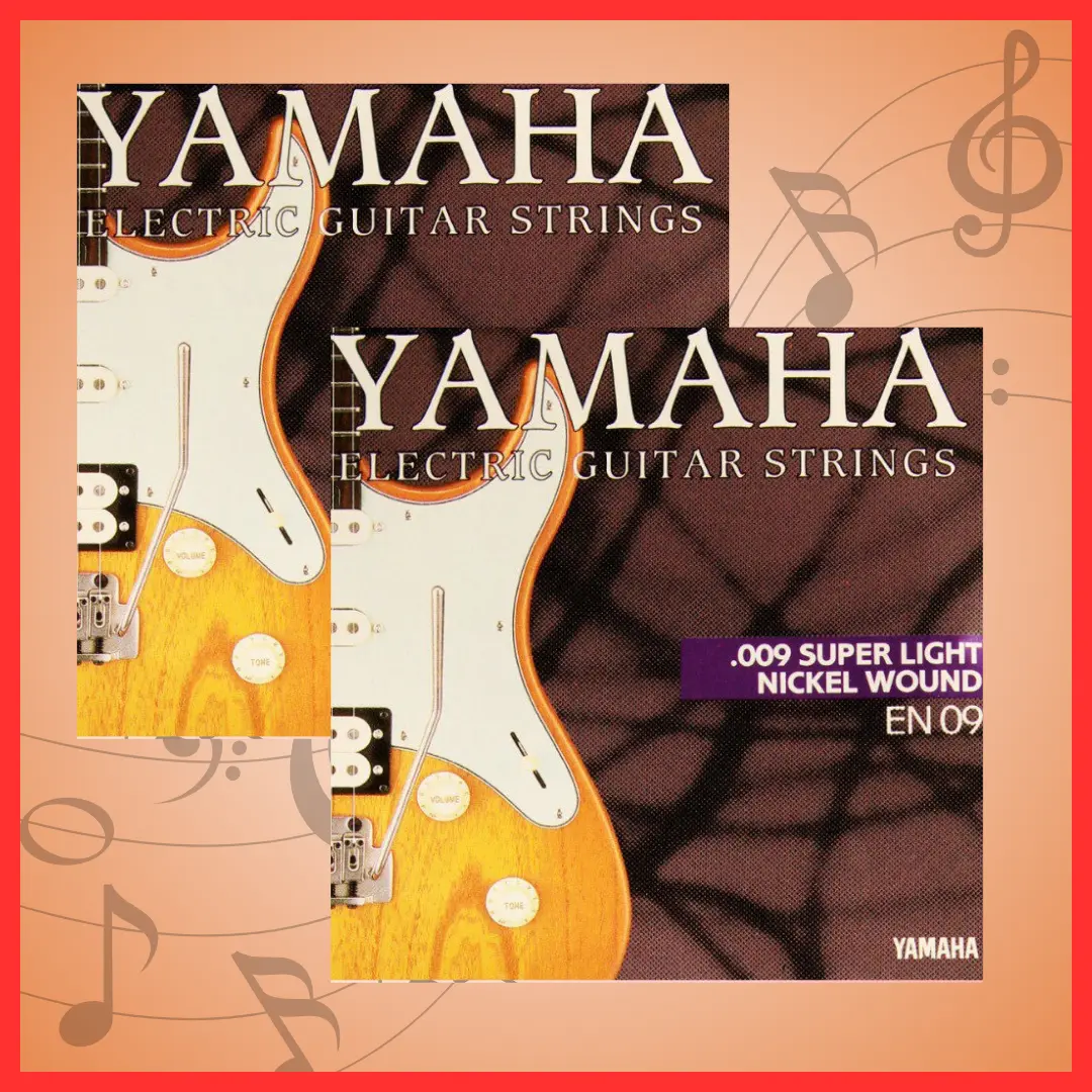 Yamaha Electric Guitar Strings Super Light Nickel Set for Enhanced Playability and Vibrant Sound in Musical Instruments