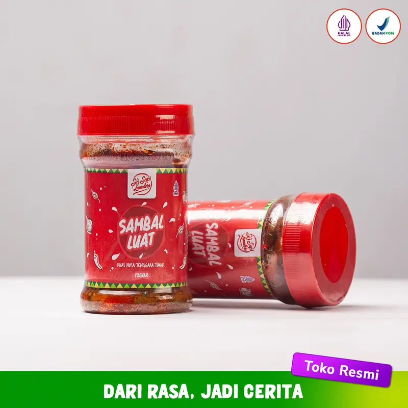Sambal Luat 125gr | Sambal Nusantara | Sei Sapi Lamalera 1