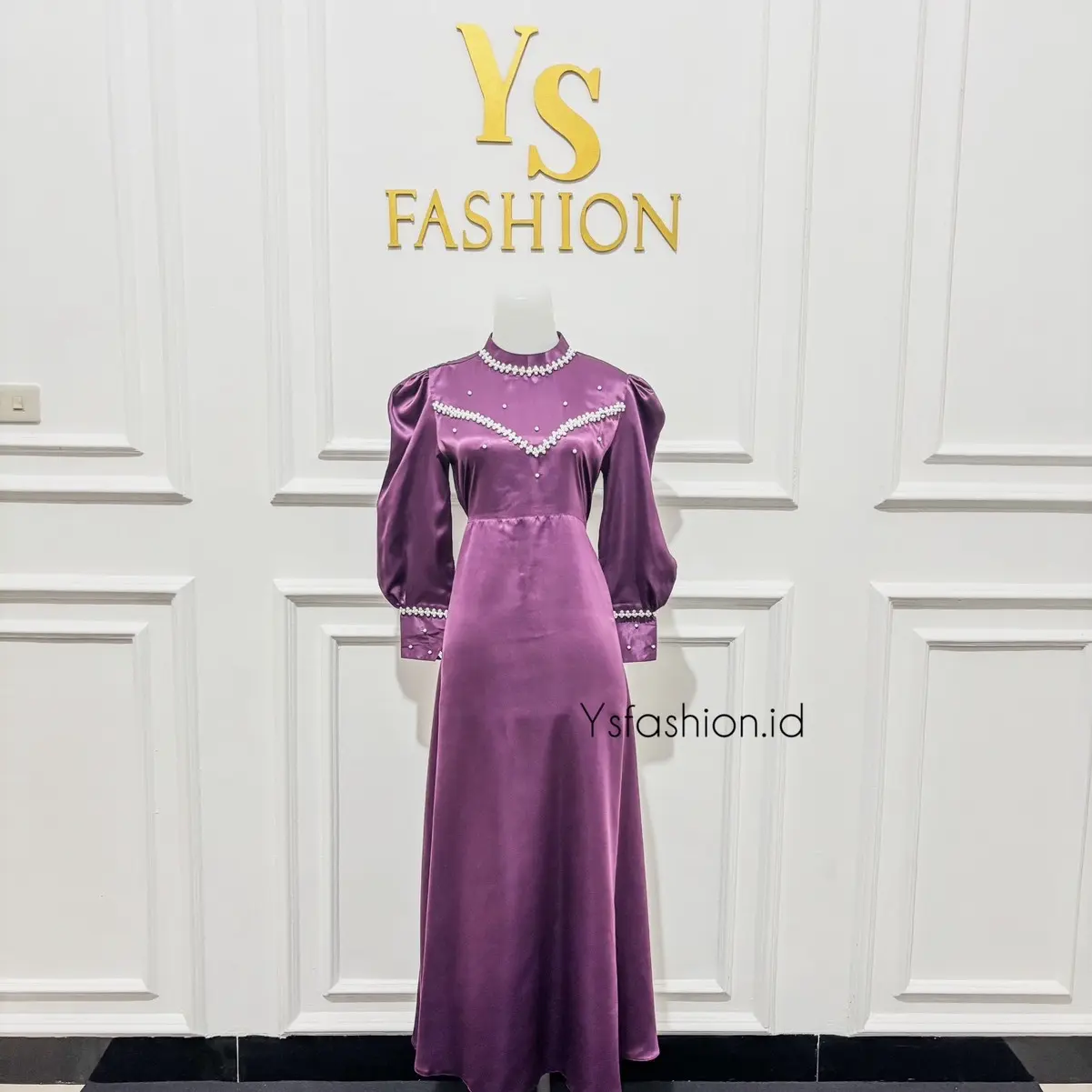Malika dress gaun pesta kekinian dress kondangan elegant murah gamis mewaah