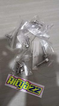 Product Review of Baut Probolt sett tameng/cover knalpot vario pcx beat scoppy mio dll, stainless original Heng Thailand, harga untuk 2 baut from a**9 0