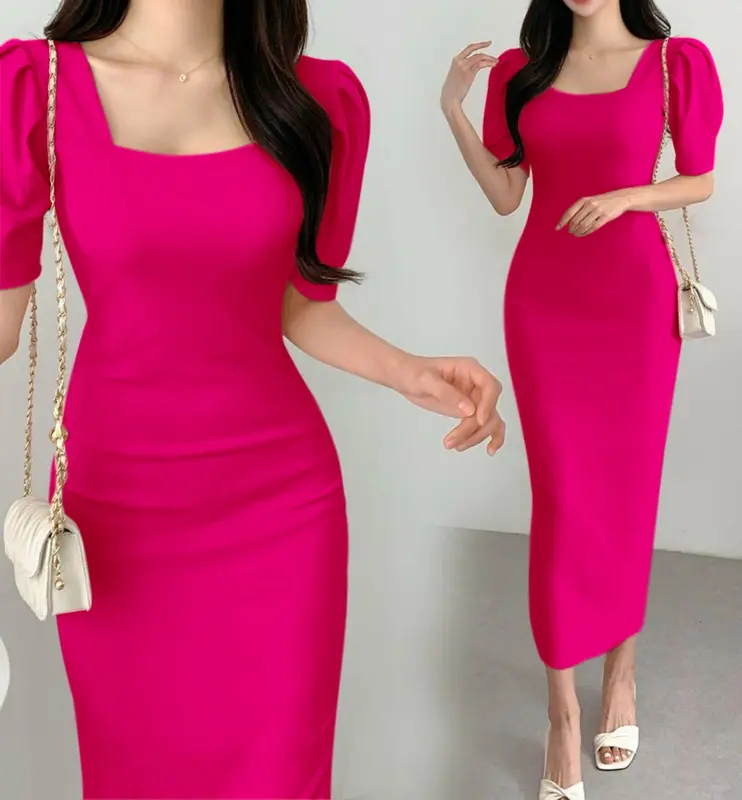 ZRS Dress Rajut Andin Ld 90 - 110 cm P 110 cm B 300 gr Cotton Polyester #4402 6