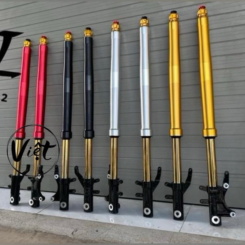 Phuộc usd tăng chỉnh và kg tăng chỉnh kèm chãng 3 lắp xe điện xmen như zin