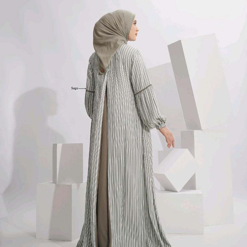 gamis wanita terbaru hallya dress by nadheera 1