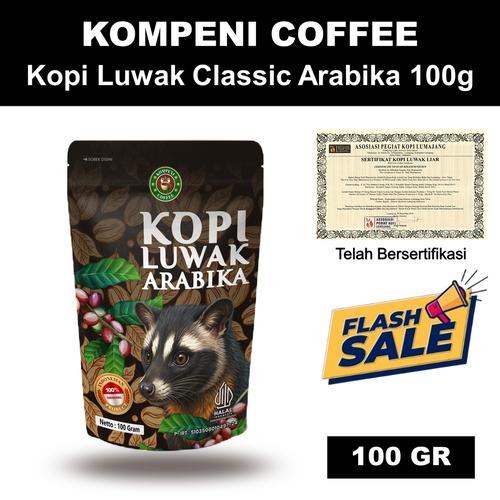 Promo Kopi Luwak Asli - Classic Pack 100gr & 200gr - Kompeni