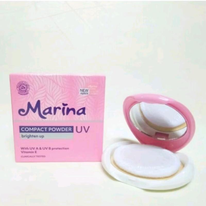 Bedak Padat Marina dengan Proteksi UV - Waterproof Compact 1